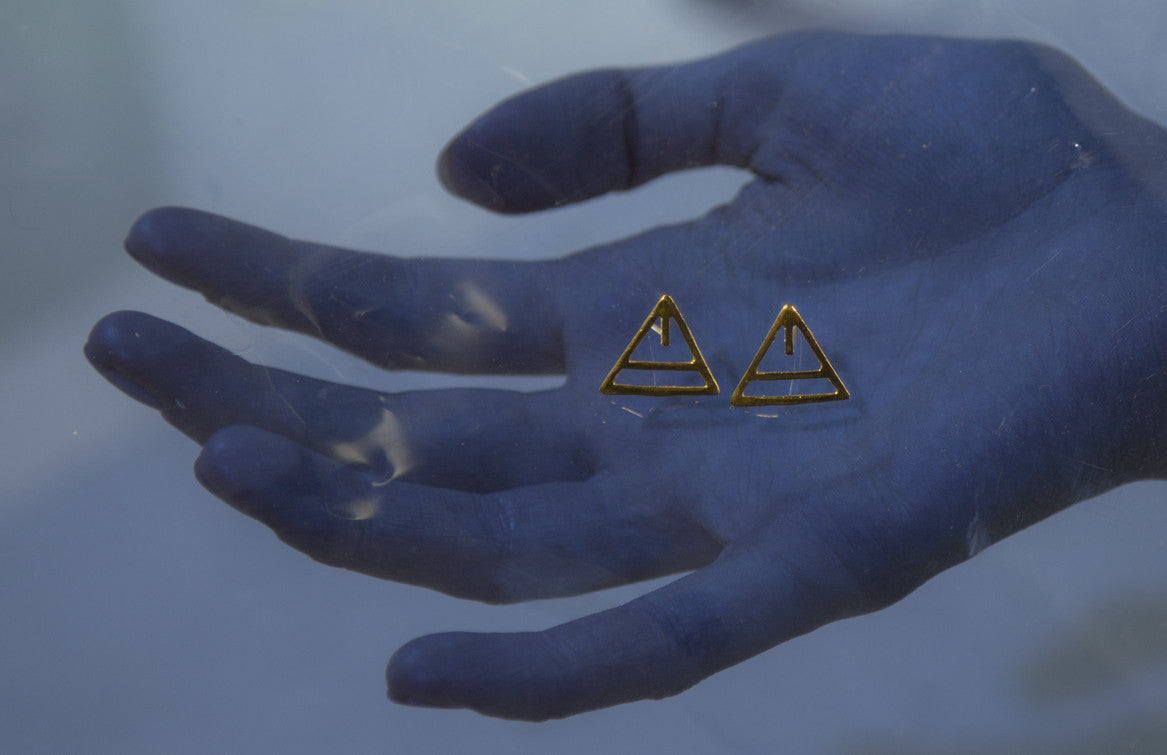 Triangle earrings