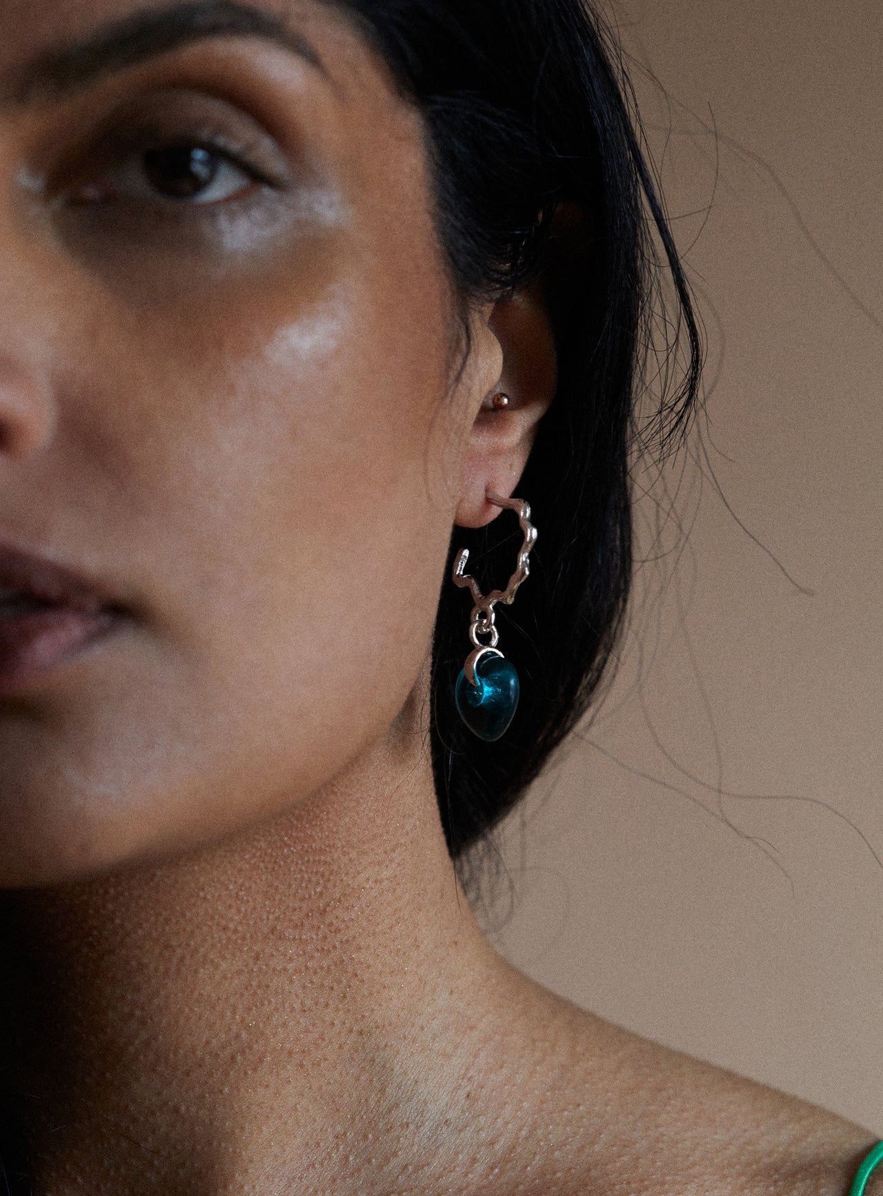 Juicy Wavy Hoops - Lavender Star