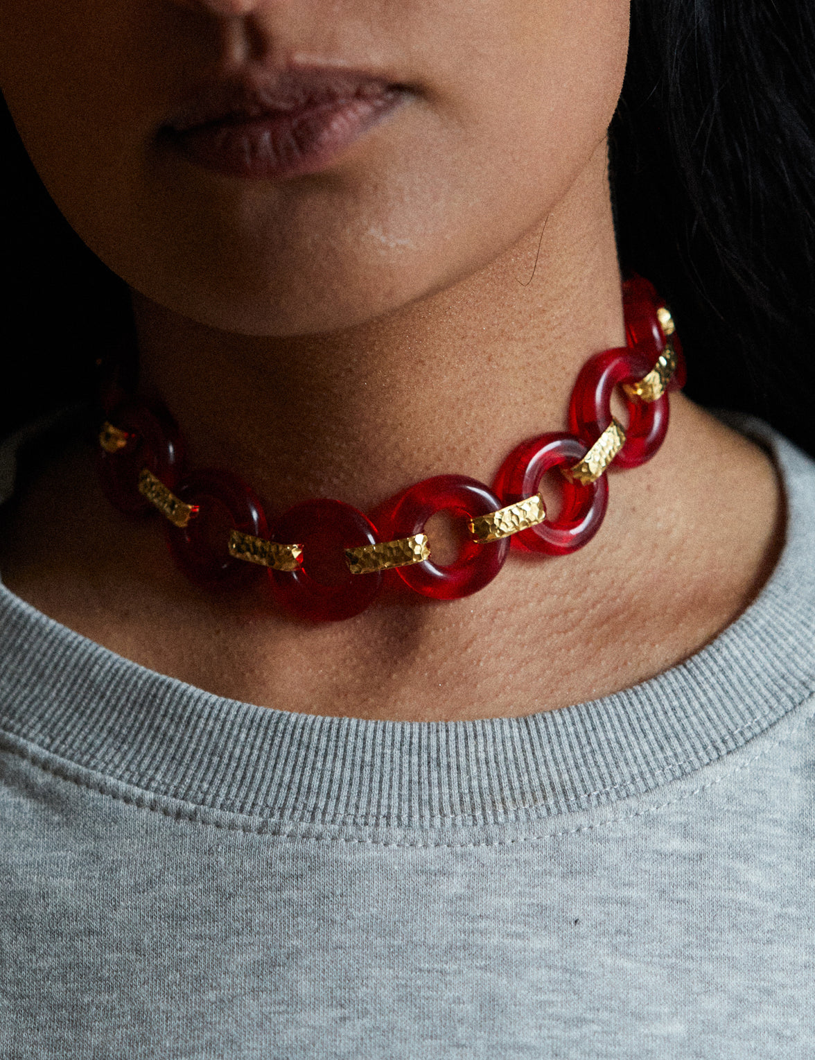 Juicy Ring Choker