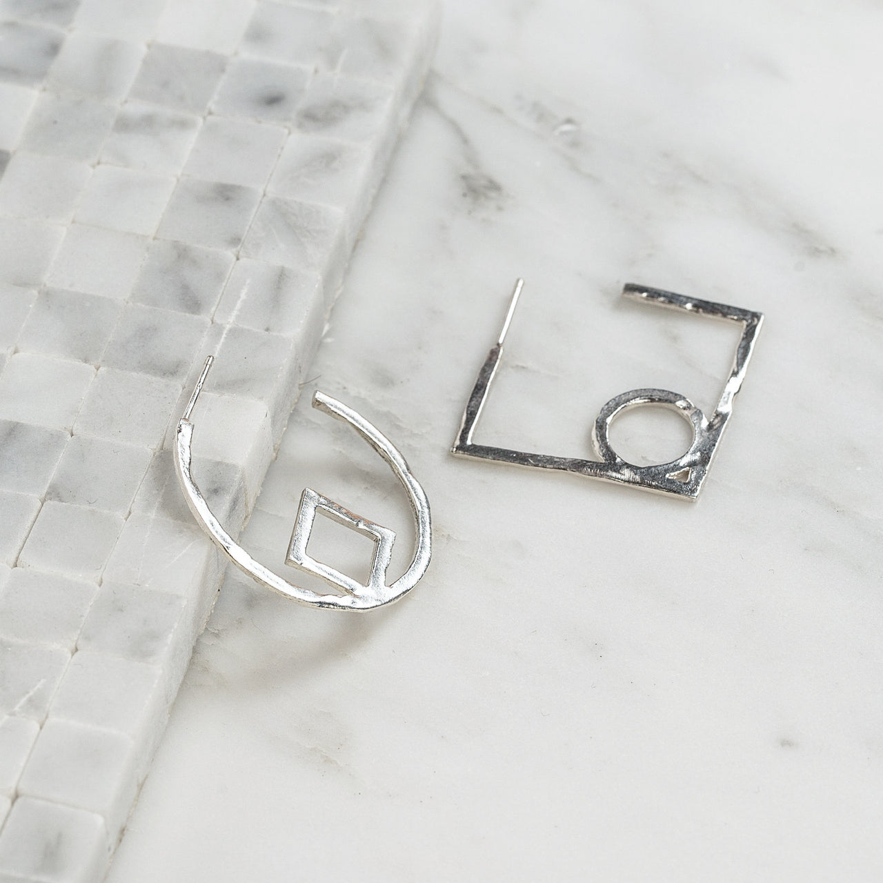 Circle Square Hoops