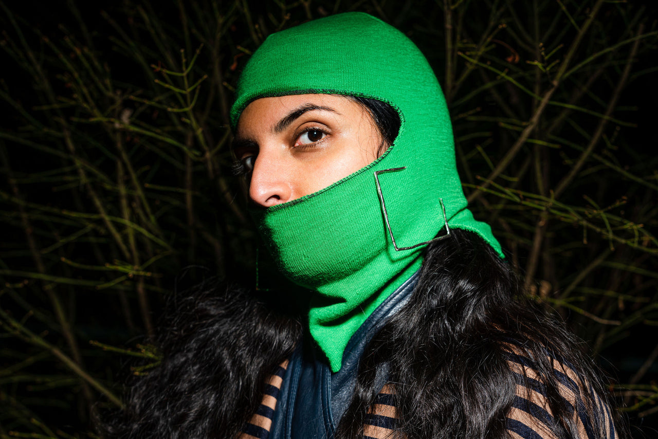 Textured Square Hoops