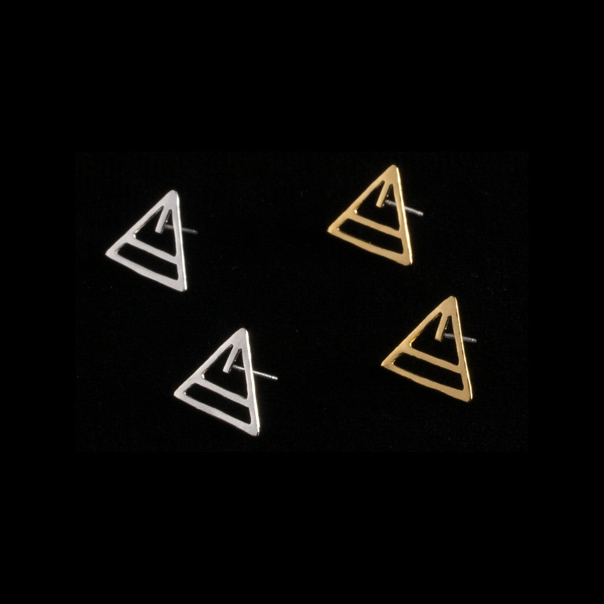 Triangle earrings