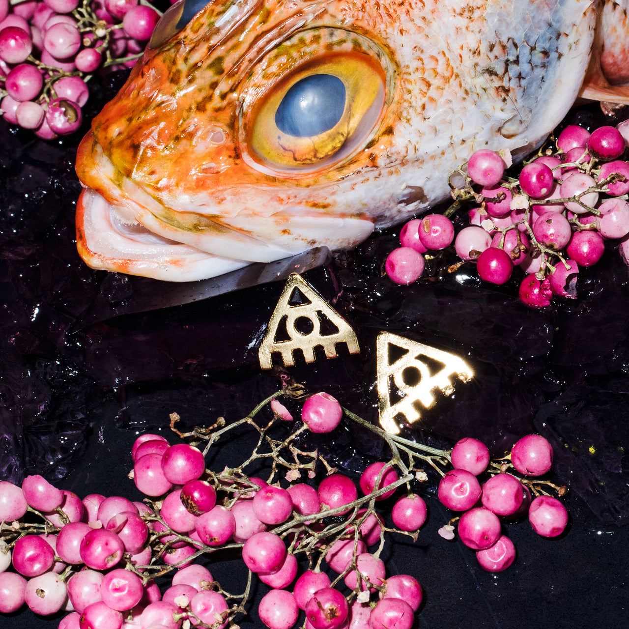 Delta Triangle Earrings