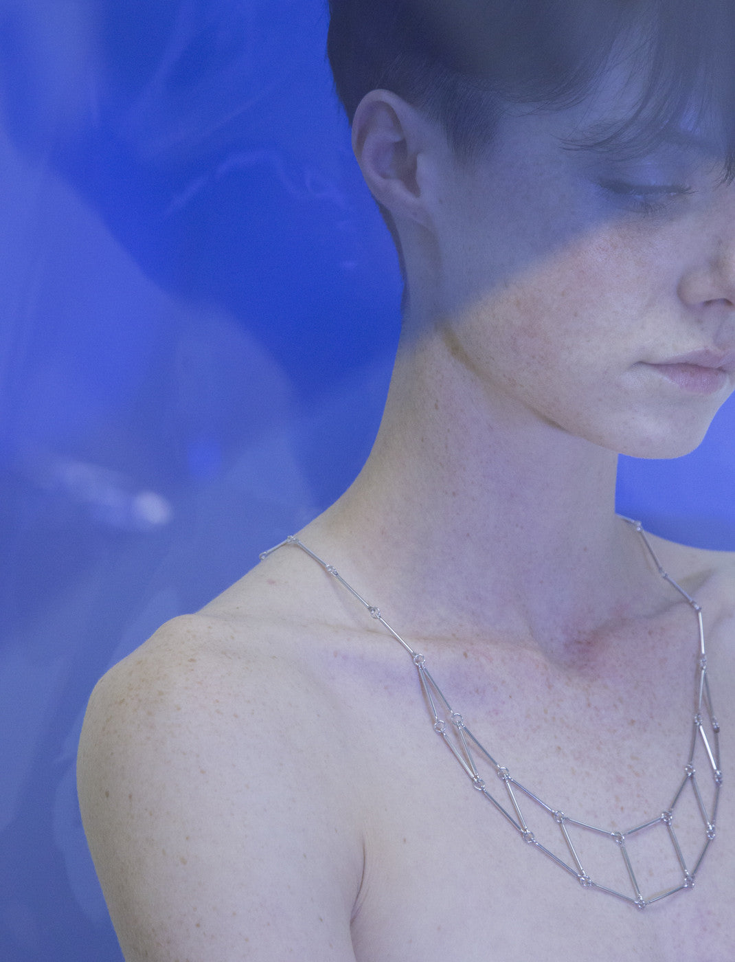 8-스퀘어 목걸이