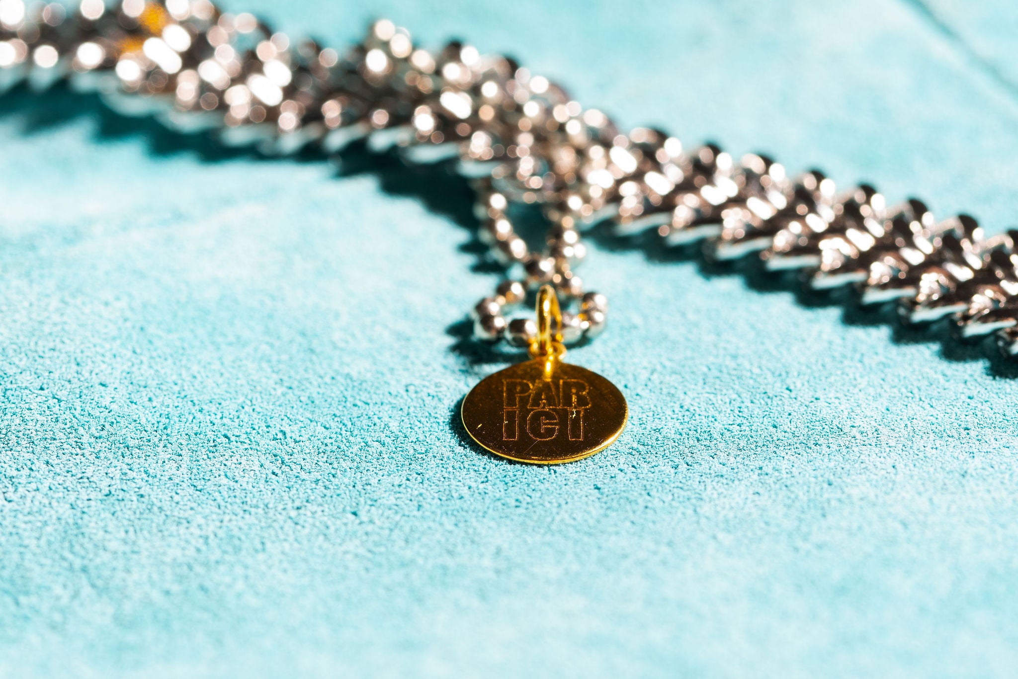 2Tone Double Wide Necklace