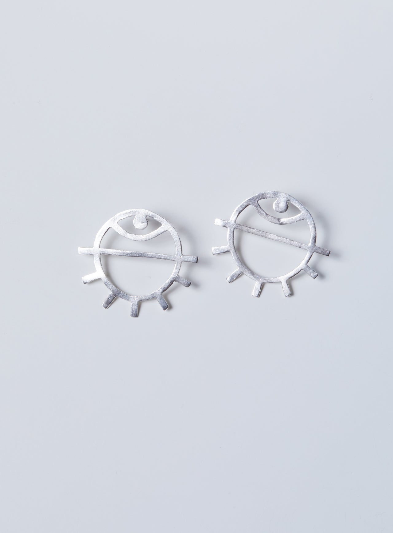 Medium Eye Earrings