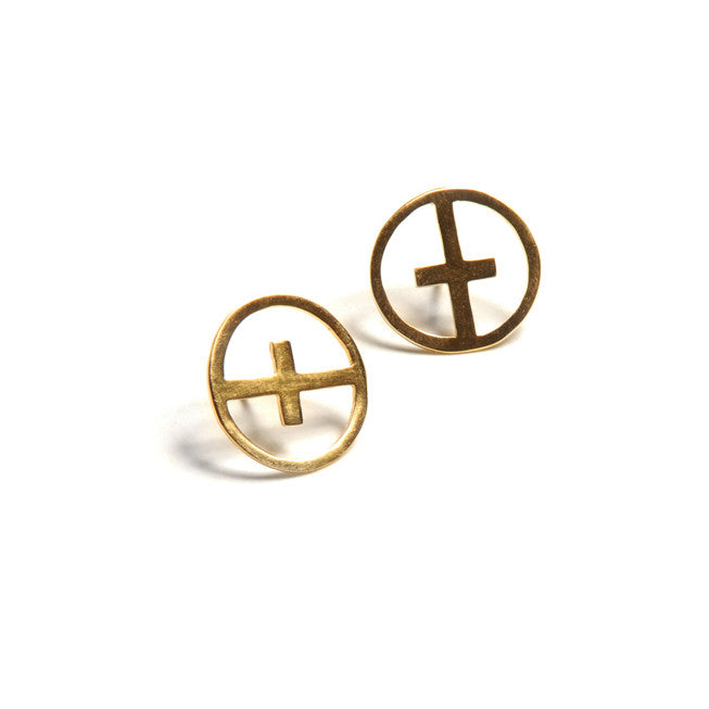 large circle studs